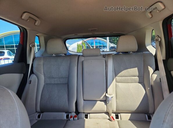 5N1BT3BA6SC767324 2025 NISSAN ROGUE Red Widok tylnych siedzeń