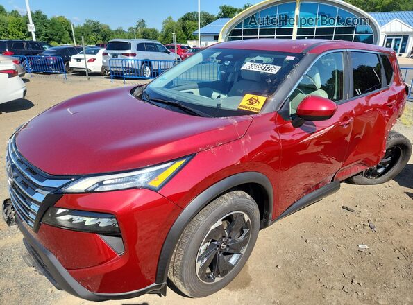 5N1BT3BA6SC767324 2025 NISSAN ROGUE Red 