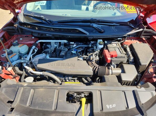5N1BT3BA6SC767324 2025 NISSAN ROGUE Red Widok komory silnika