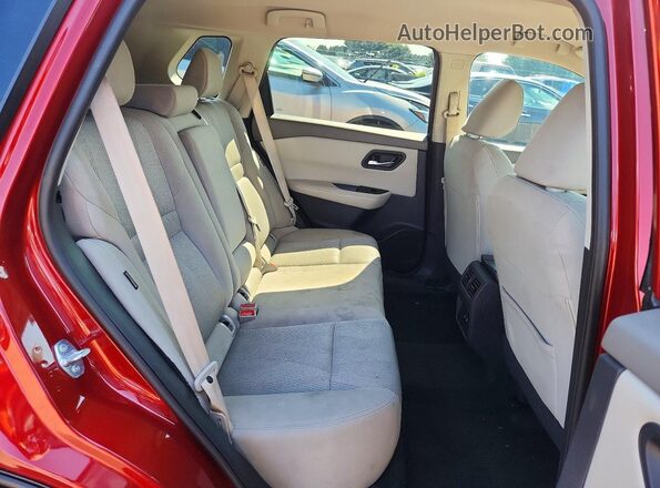 5N1BT3BA6SC767324 2025 NISSAN ROGUE Red Widok wnętrza z tyłu