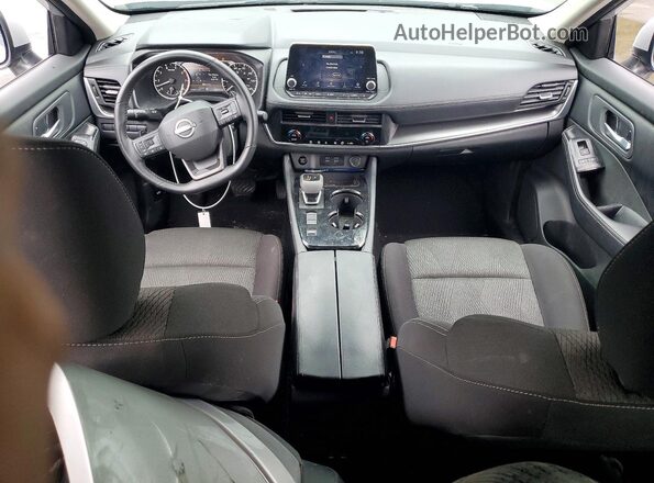 5N1BT3BA6SC818398 2025 NISSAN ROGUE Silver Widok deski rozdzielczej