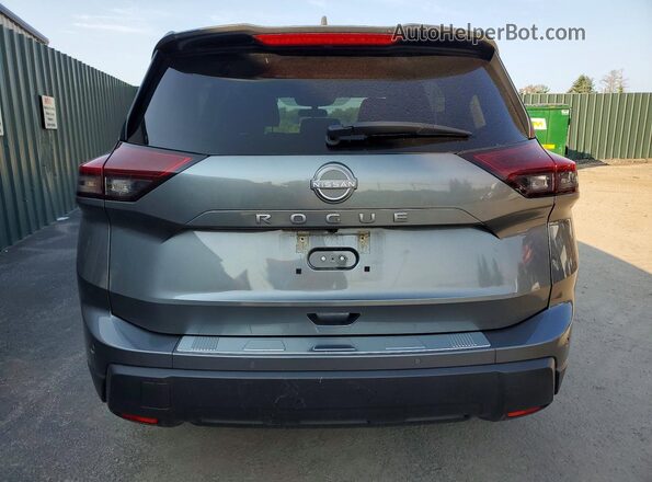 5N1BT3BA6TC725009 2026 NISSAN ROGUE Gray Вид ззаду