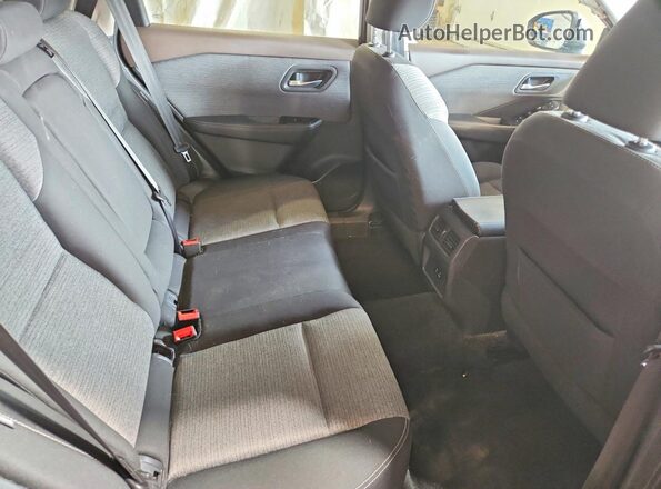 5N1BT3BA7NC684862 2022 NISSAN ROGUE Gray უკანა სალონის ხედი