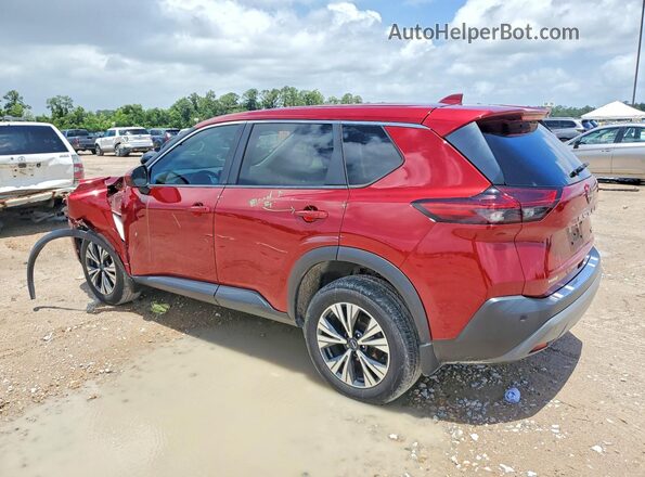5N1BT3BA7PC767601 2023 NISSAN ROGUE Red Задня ліва чверть