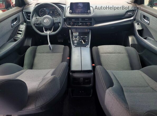 5N1BT3BA7PC767601 2023 NISSAN ROGUE Red Вид панелі приладів
