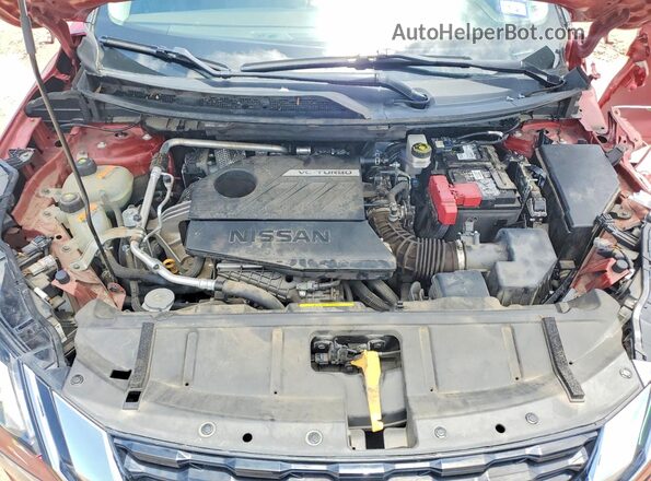5N1BT3BA7PC767601 2023 NISSAN ROGUE Red Вид підкапотного простору