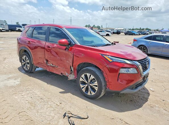 5N1BT3BA7PC767601 2023 NISSAN ROGUE Red Передня права чверть