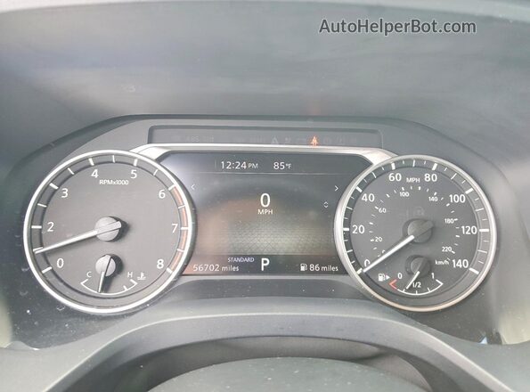 5N1BT3BA7PC767601 2023 NISSAN ROGUE Red Вид щитка приладів