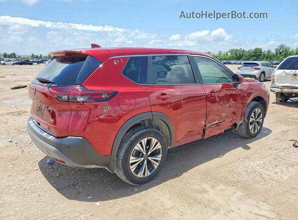 5N1BT3BA7PC767601 2023 NISSAN ROGUE Red Задня права чверть