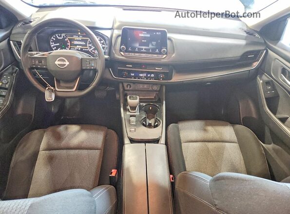 5N1BT3BA7SC808558 2025 NISSAN ROGUE Black წინა პანელის ხედი