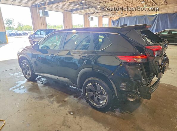 5N1BT3BA7SC808558 2025 NISSAN ROGUE Black უკანა მარცხენა