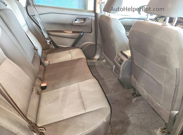 5N1BT3BA7SC808558 2025 NISSAN ROGUE Black უკანა სალონის ხედი