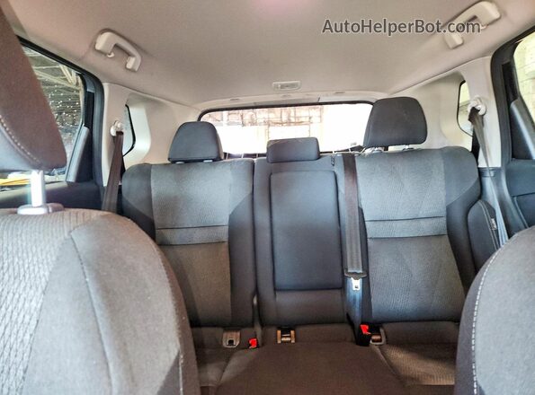 5N1BT3BA7SC808558 2025 NISSAN ROGUE Black უკანა სავარძლების ხედი