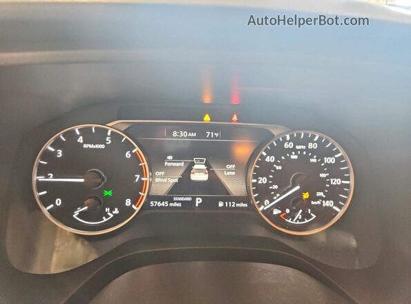 5N1BT3BA7SC808558 2025 NISSAN ROGUE Black ხელსაწყოთა პანელის ხედი