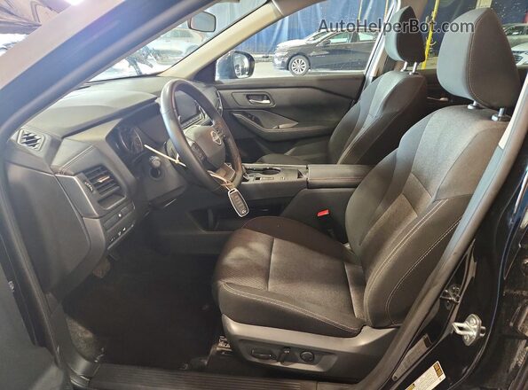 5N1BT3BA7SC808558 2025 NISSAN ROGUE Black წინა სალონის ხედი