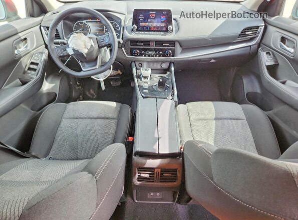 5N1BT3BA7SC846825 2025 NISSAN ROGUE Red Widok deski rozdzielczej