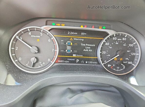 5N1BT3BA7SC846825 2025 NISSAN ROGUE Red Widok zestawu wskaźników