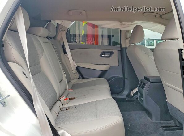 5N1BT3BA8PC691774 2023 NISSAN ROGUE White Հետևի նստատեղերի տեսք