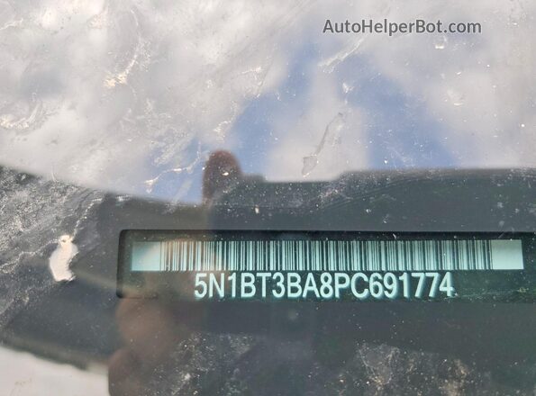 5N1BT3BA8PC691774 2023 NISSAN ROGUE White Շարժիչի բաժամունքի տեսք