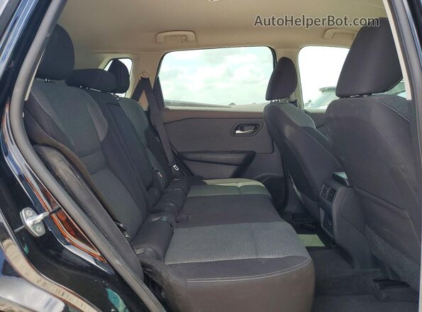 5N1BT3BA8PC766070 2023 NISSAN ROGUE Black უკანა სალონის ხედი