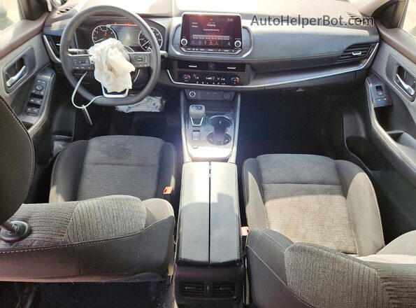 5N1BT3BA8PC792832 2023 NISSAN ROGUE Silver Dashboard view