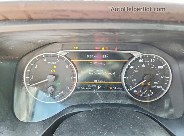 5N1BT3BA8PC792832 2023 NISSAN ROGUE Silver Instrument cluster view