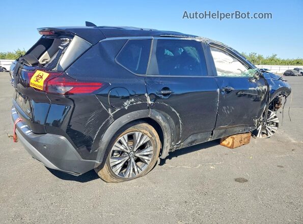 5N1BT3BA8PC880375 2023 NISSAN ROGUE Black Rear right