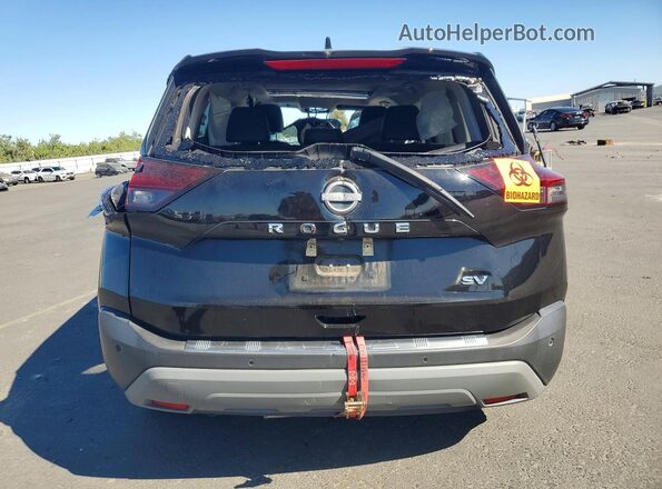 5N1BT3BA8PC880375 2023 NISSAN ROGUE Black Rear view