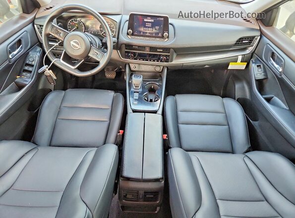 5N1BT3BA8PC886130 2023 NISSAN ROGUE Серый Вид щитка приборов
