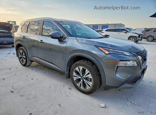 5N1BT3BA8PC886130 2023 NISSAN ROGUE Серый Вид спереди