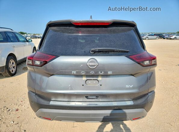 5N1BT3BA8PC915271 2023 NISSAN ROGUE Серый Вид сзади