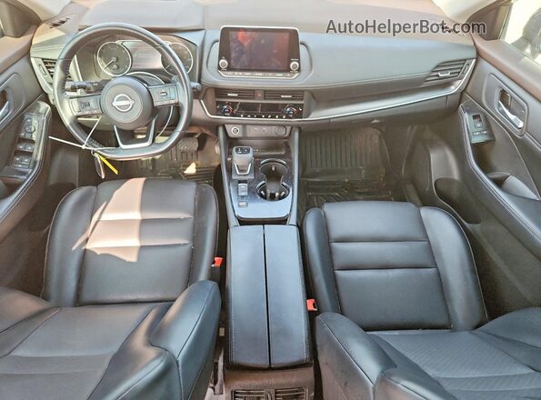 5N1BT3BA8PC915271 2023 NISSAN ROGUE Серый Вид панели приборов