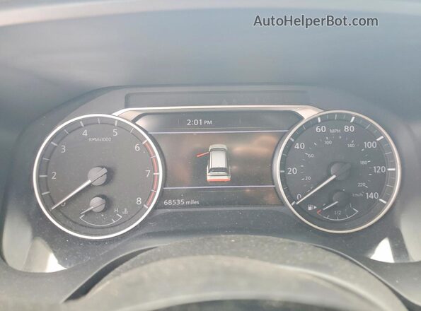 5N1BT3BA8PC926643 2023 NISSAN ROGUE Silver Instrument cluster view