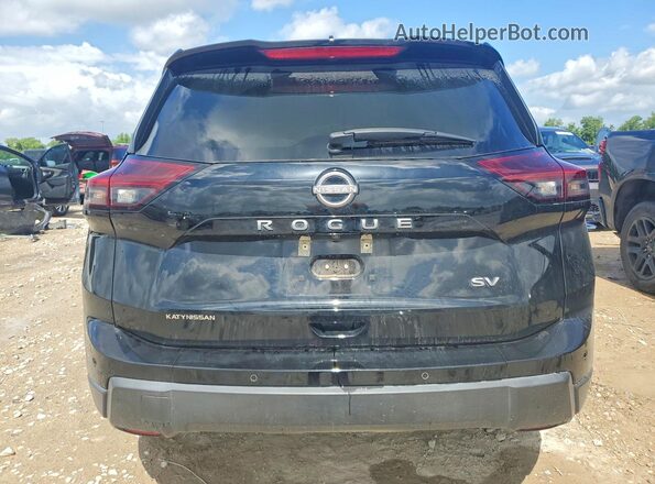 5N1BT3BA8RC716708 2024 NISSAN ROGUE Black უკანა ხედი
