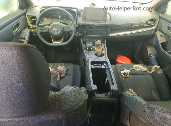 5N1BT3BA8RC716708 2024 NISSAN ROGUE Black წინა პანელის ხედი