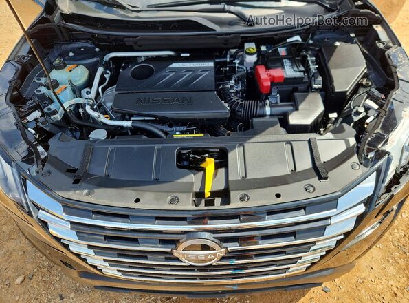 5N1BT3BA8RC718667 2024 NISSAN ROGUE Black Вид підкапотного простору