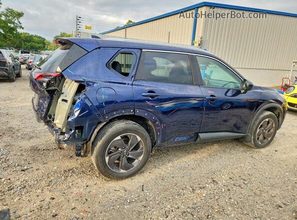 5N1BT3BA8RC750986 2024 NISSAN ROGUE Blue Հետևի աջ