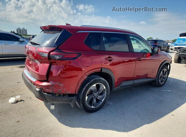 5N1BT3BA8SC672764 2025 NISSAN ROGUE Red Rear right