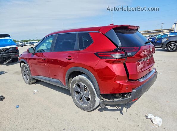5N1BT3BA8SC672764 2025 NISSAN ROGUE Red Rear left