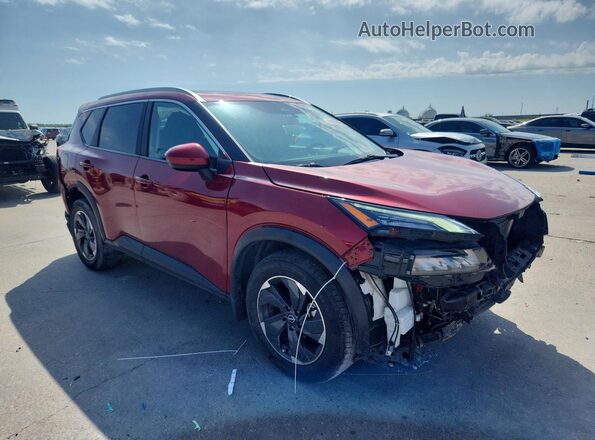 5N1BT3BA8SC672764 2025 NISSAN ROGUE Red Front right