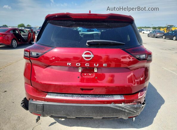 5N1BT3BA8SC672764 2025 NISSAN ROGUE Red Rear view