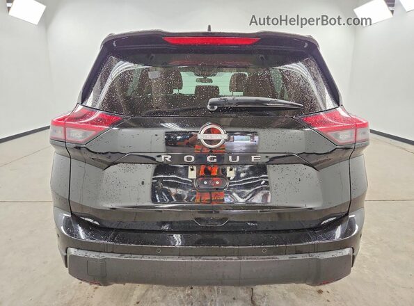 5N1BT3BA8SC776834 2025 NISSAN ROGUE Черный Вид сзади