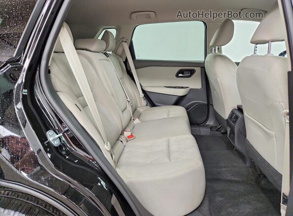 5N1BT3BA8SC776834 2025 NISSAN ROGUE Черный Вид задней части салона