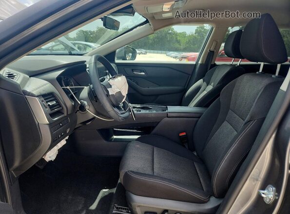 5N1BT3BA8SC793682 2025 NISSAN ROGUE Gray Widok wnętrza z przodu