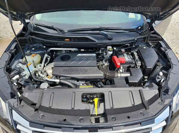 5N1BT3BA8SC818208 2025 NISSAN ROGUE Black Вид підкапотного простору