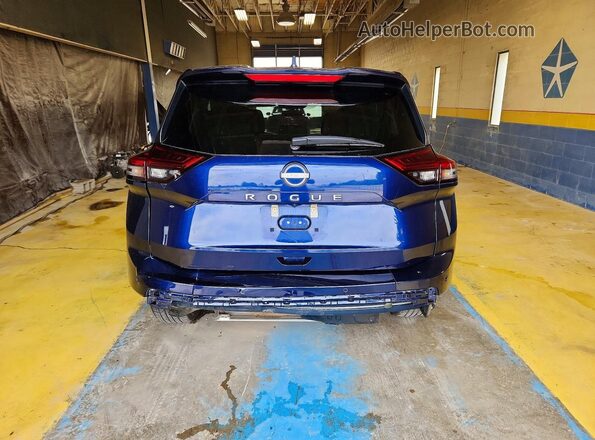 5N1BT3BA8SC831542 2025 NISSAN ROGUE Blue Widok z tyłu
