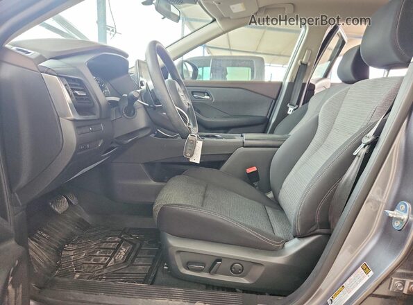 5N1BT3BA9PC796520 2023 NISSAN ROGUE Gray Vista interior delantera