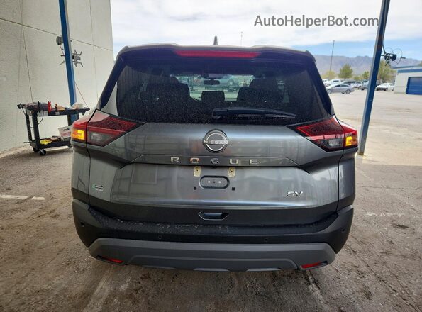 5N1BT3BA9PC796520 2023 NISSAN ROGUE Gray Vista trasera