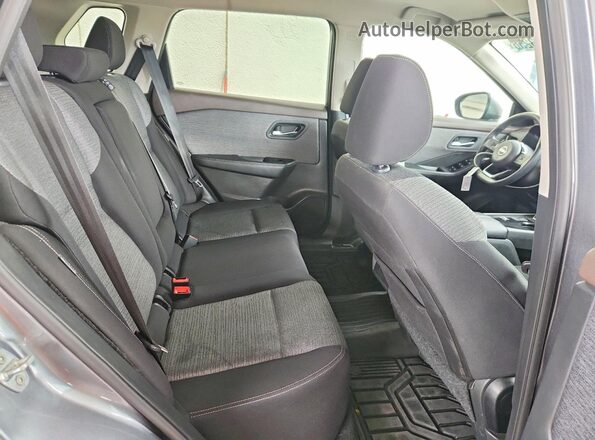 5N1BT3BA9PC796520 2023 NISSAN ROGUE Gray Vista de los asientos traseros