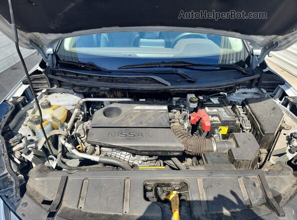 5N1BT3BA9PC851127 2023 NISSAN ROGUE Silver Vista del compartimento del motor